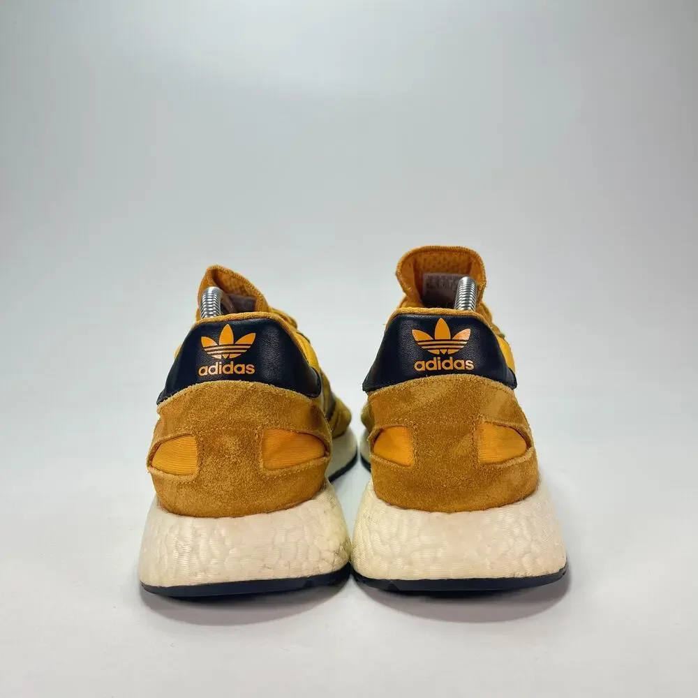 adidas Iniki Runner Goldenrod Casual Lifestyle Sneakers BY9733 Men's Size 9.5